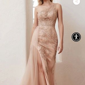 Rose Gold formal dress
